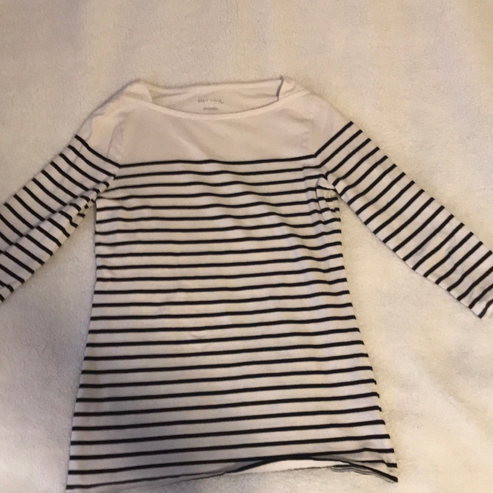 Merona extra small 3/4 sleeve shirt